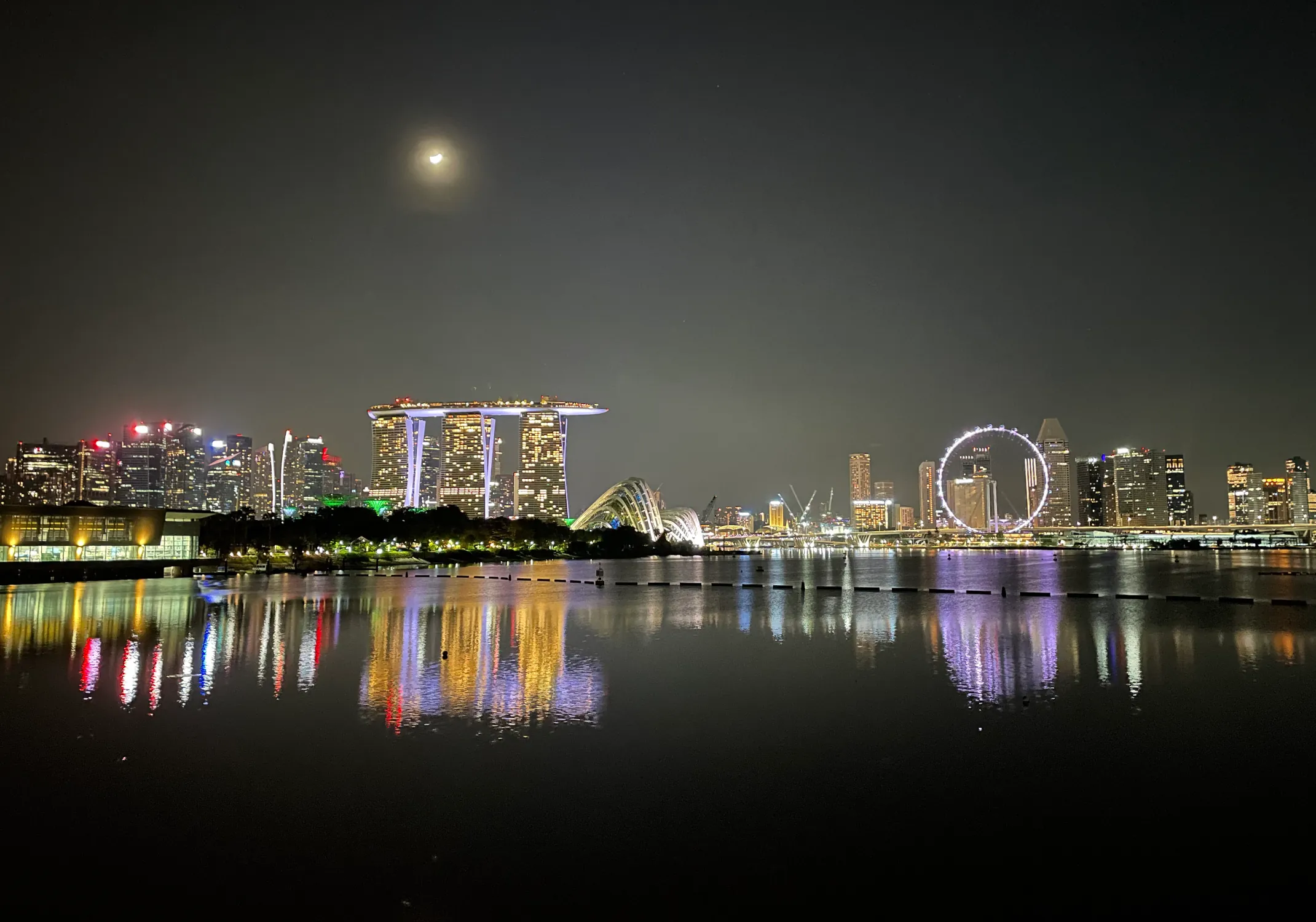 The bay area of Singapore
