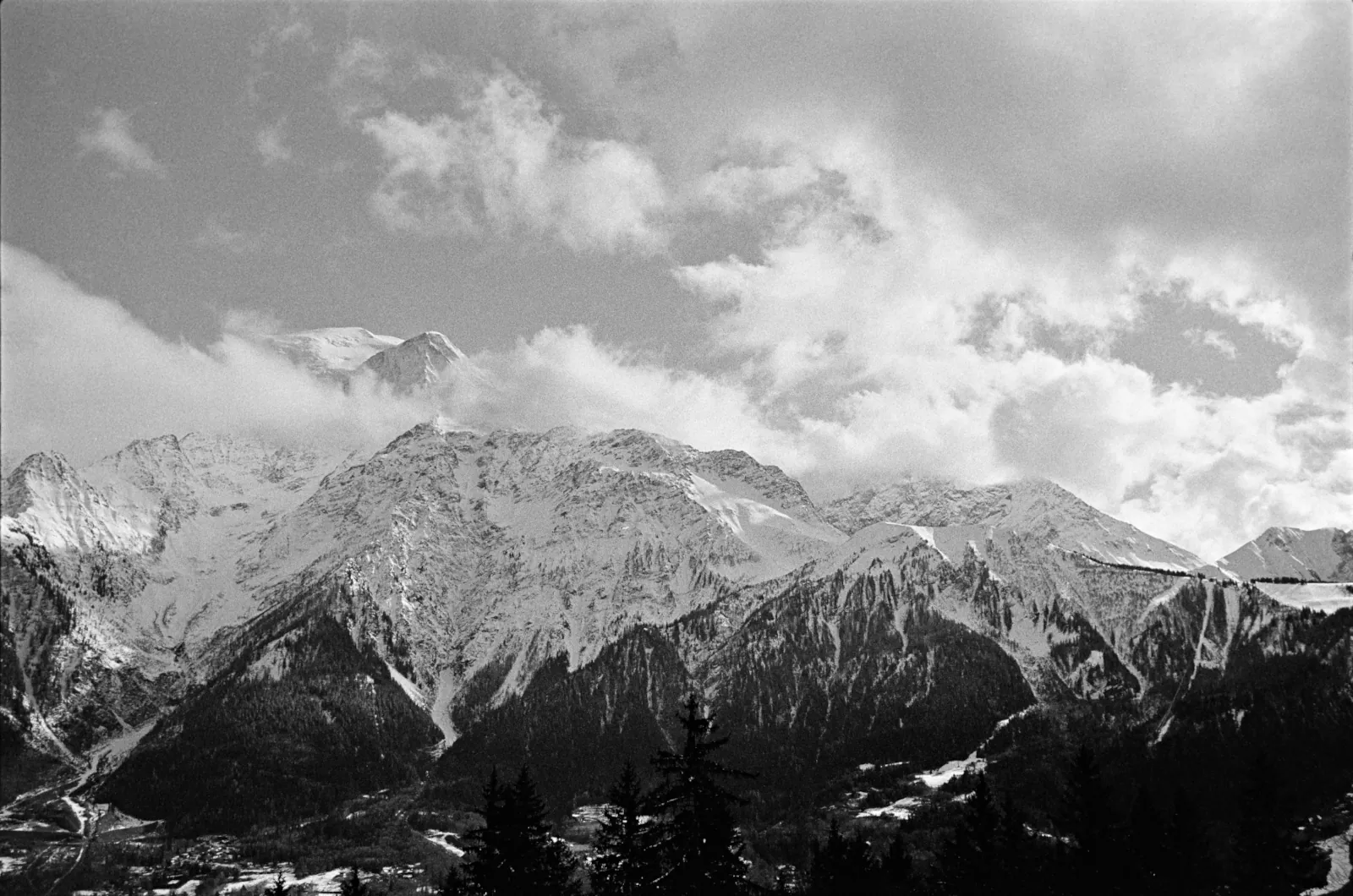 Les Houches 2025 - Mont Blanc view