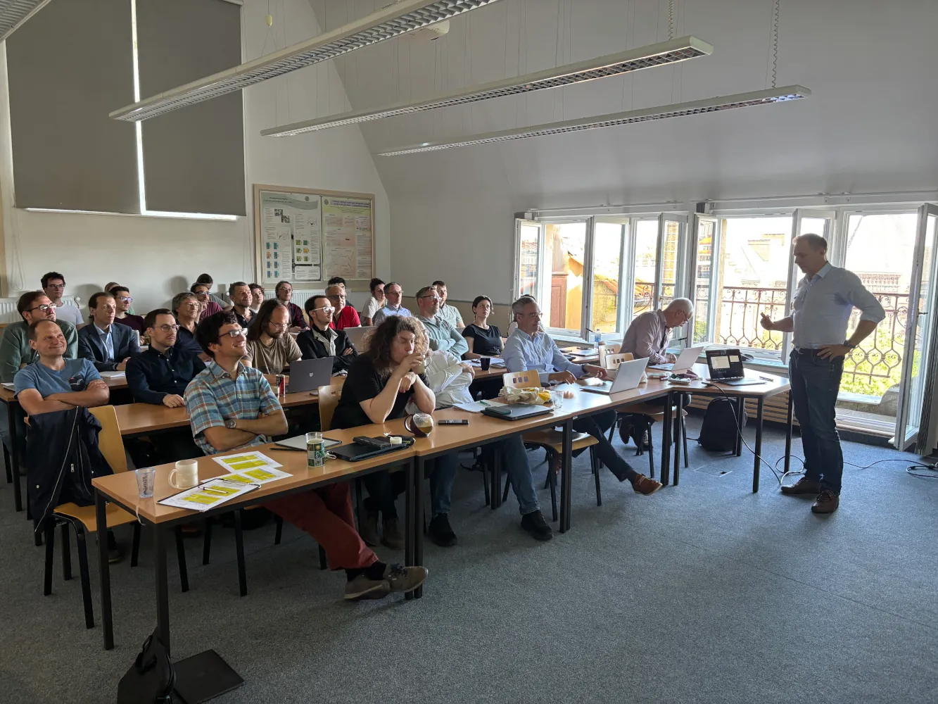 The meeting venue, Charles University, Prague, Czech Republic